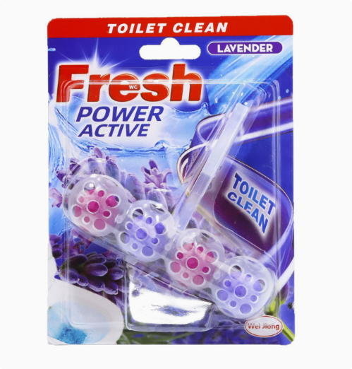 Hanging toilet cleaner