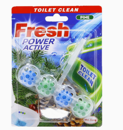 Hanging toilet cleaner