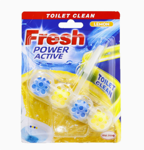 Hanging toilet cleaner