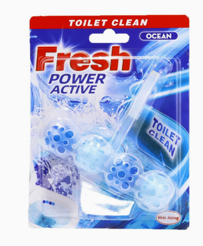 Hanging toilet cleaner